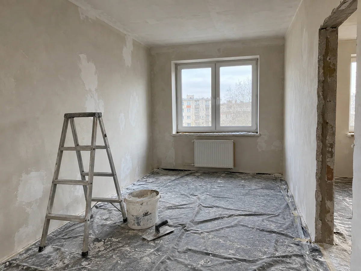 Priprema zidova i zaštita poda tokom adaptacije stana